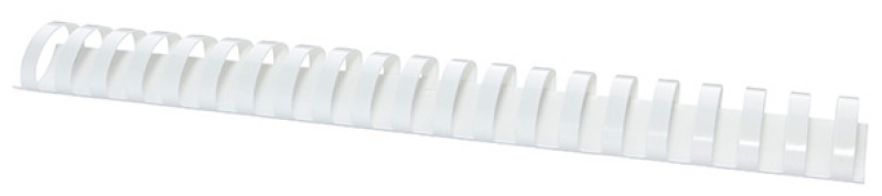 Пружина пластикова біла d-38мм OFFICE PRODUCTS 20243915-14, 50 шт/уп